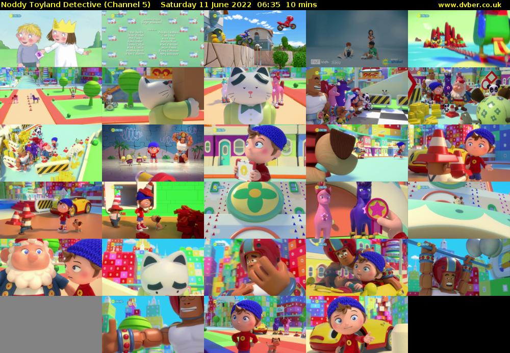 Noddy Toyland Detective (Channel 5) Saturday 11 June 2022 06:35 - 06:45