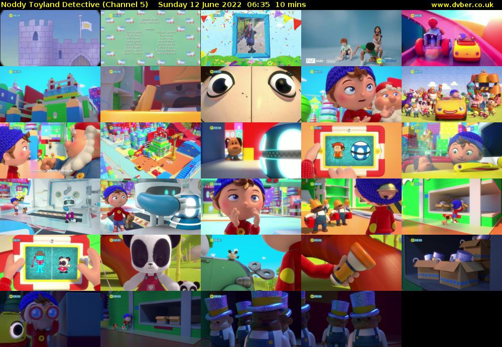 Noddy Toyland Detective (Channel 5) Sunday 12 June 2022 06:35 - 06:45