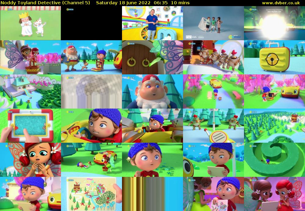 Noddy Toyland Detective (Channel 5) Saturday 18 June 2022 06:35 - 06:45