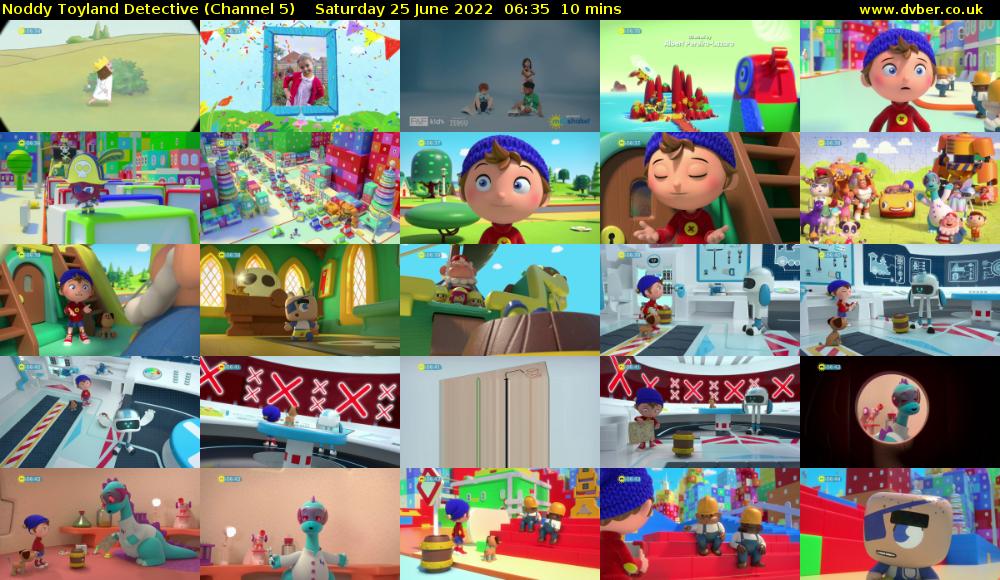 Noddy Toyland Detective (Channel 5) Saturday 25 June 2022 06:35 - 06:45