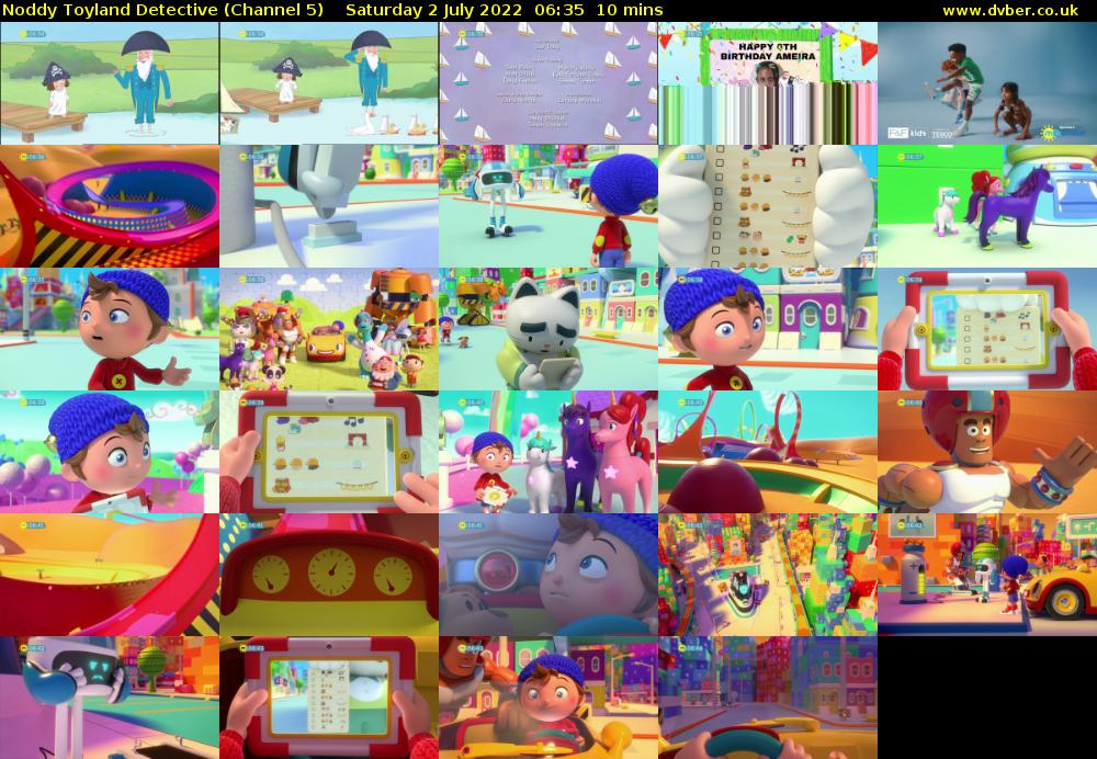 Noddy Toyland Detective (Channel 5) Saturday 2 July 2022 06:35 - 06:45