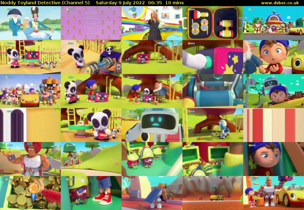 Noddy Toyland Detective (Channel 5) Saturday 9 July 2022 06:35 - 06:45