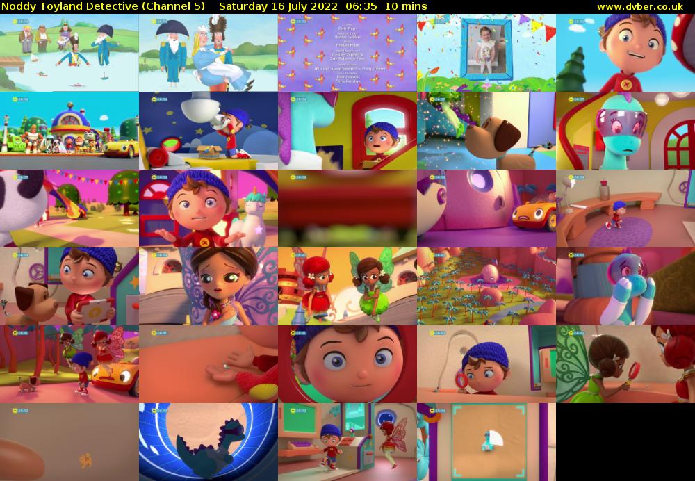 Noddy Toyland Detective (Channel 5) Saturday 16 July 2022 06:35 - 06:45