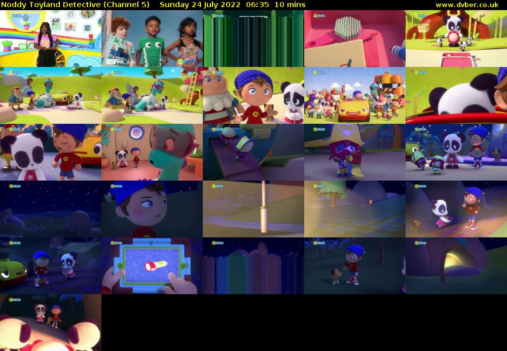 Noddy Toyland Detective (Channel 5) Sunday 24 July 2022 06:35 - 06:45