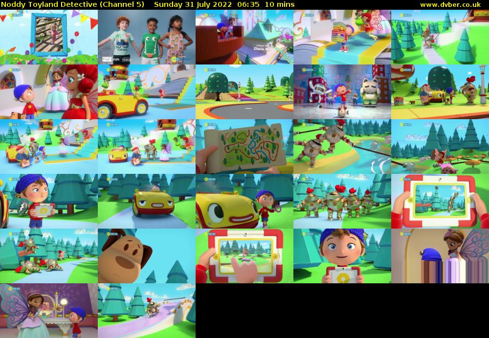 Noddy Toyland Detective (Channel 5) Sunday 31 July 2022 06:35 - 06:45