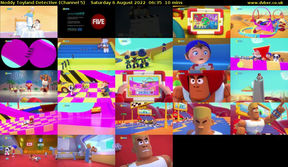 Noddy Toyland Detective (Channel 5) Saturday 6 August 2022 06:35 - 06:45