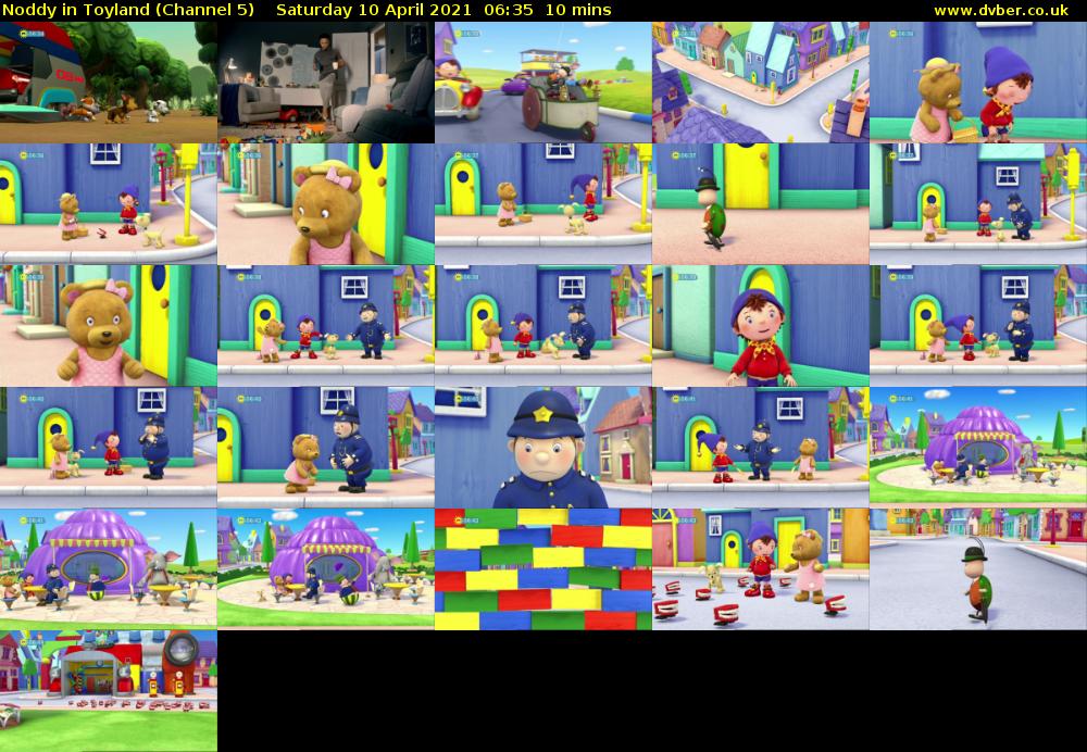 Noddy in Toyland (Channel 5) Saturday 10 April 2021 06:35 - 06:45