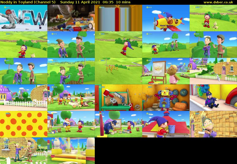 Noddy in Toyland (Channel 5) Sunday 11 April 2021 06:35 - 06:45
