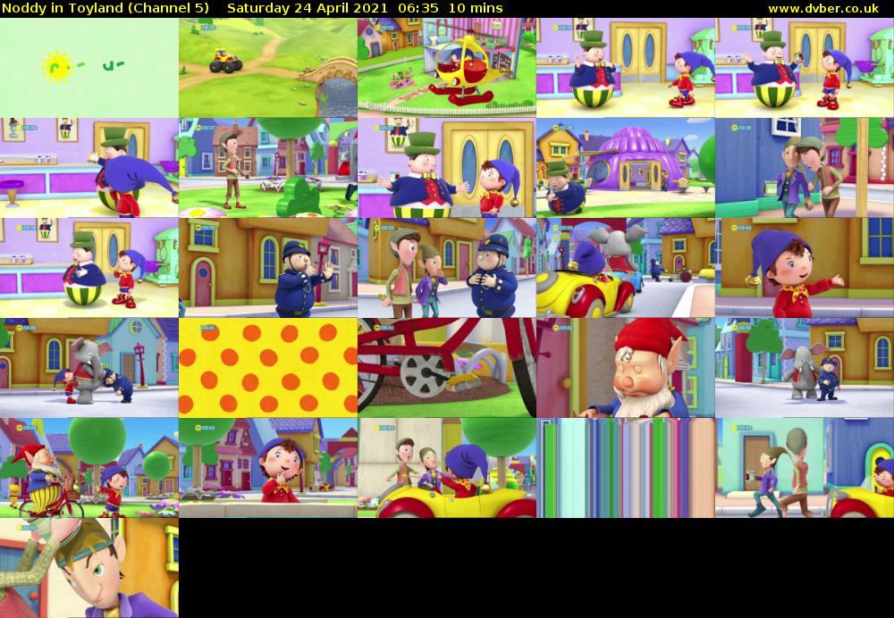 Noddy in Toyland (Channel 5) Saturday 24 April 2021 06:35 - 06:45