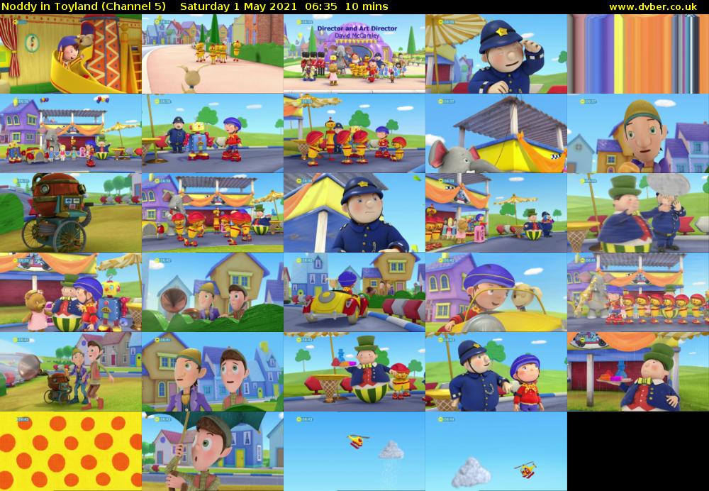 Noddy in Toyland (Channel 5) Saturday 1 May 2021 06:35 - 06:45