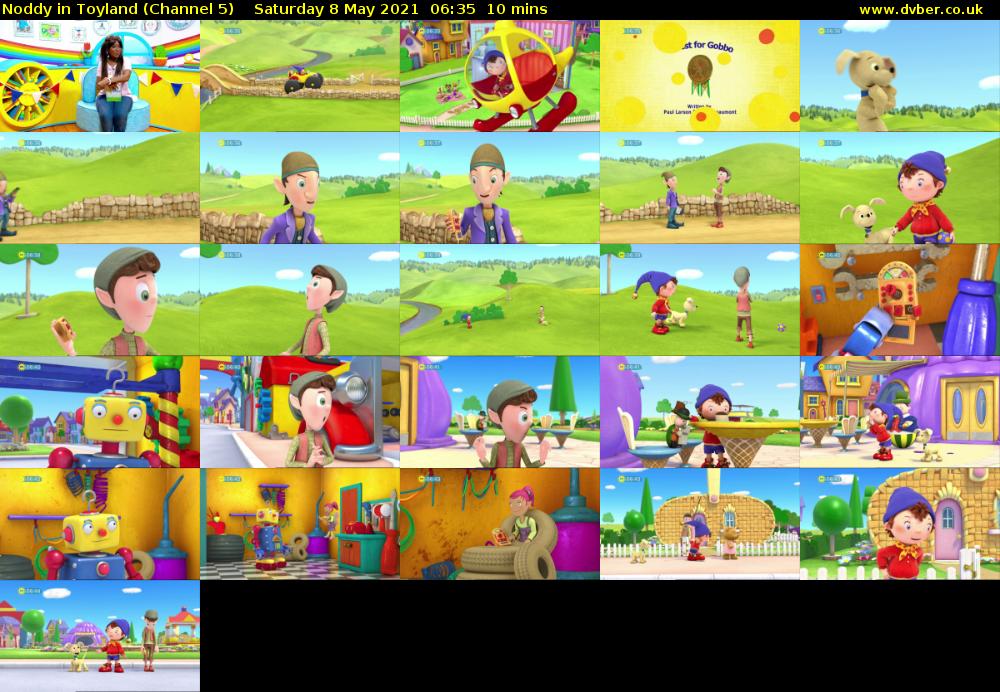 Noddy in Toyland (Channel 5) Saturday 8 May 2021 06:35 - 06:45