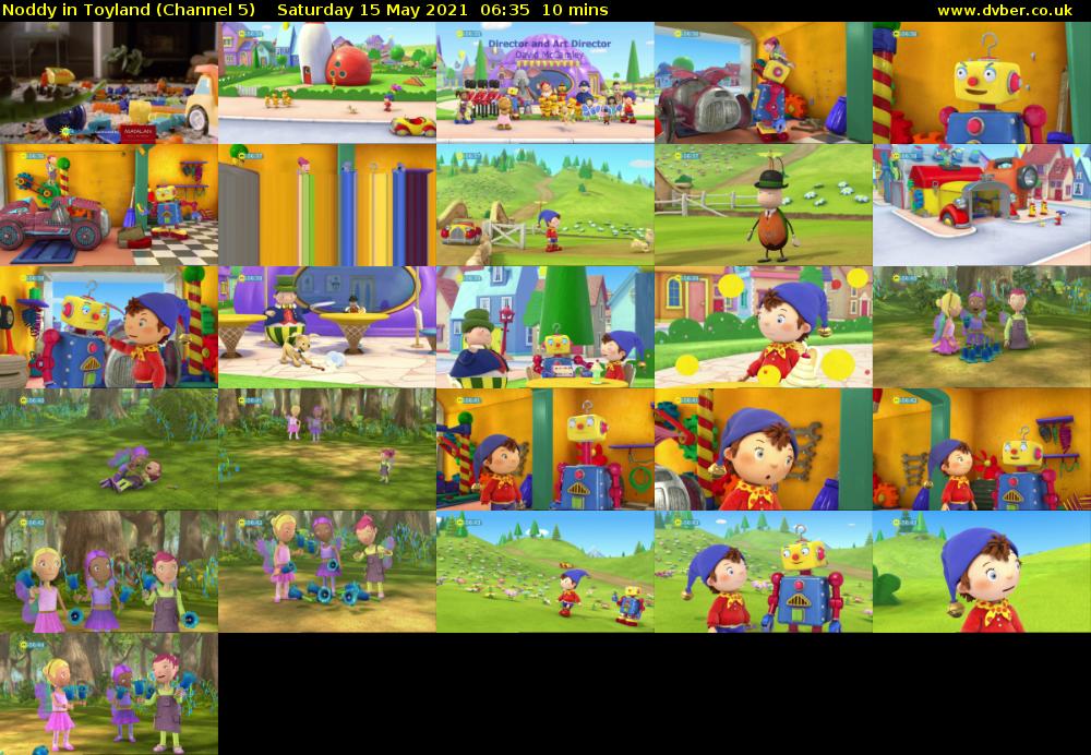 Noddy in Toyland (Channel 5) Saturday 15 May 2021 06:35 - 06:45