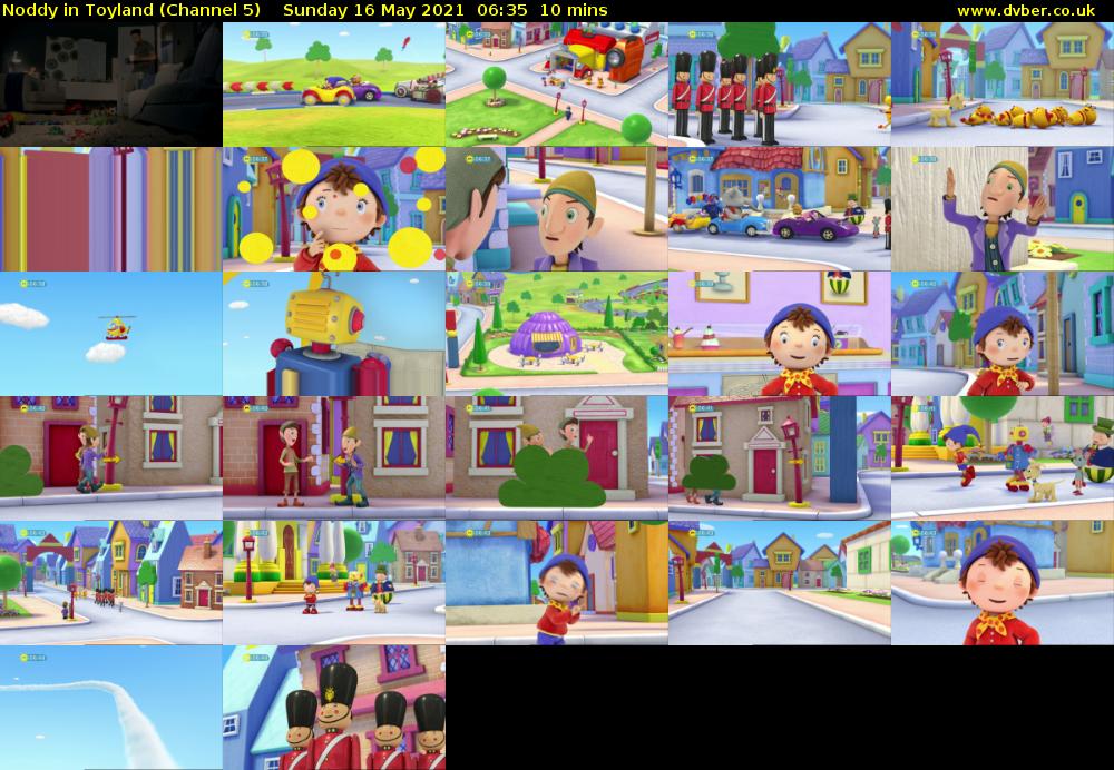 Noddy in Toyland (Channel 5) Sunday 16 May 2021 06:35 - 06:45