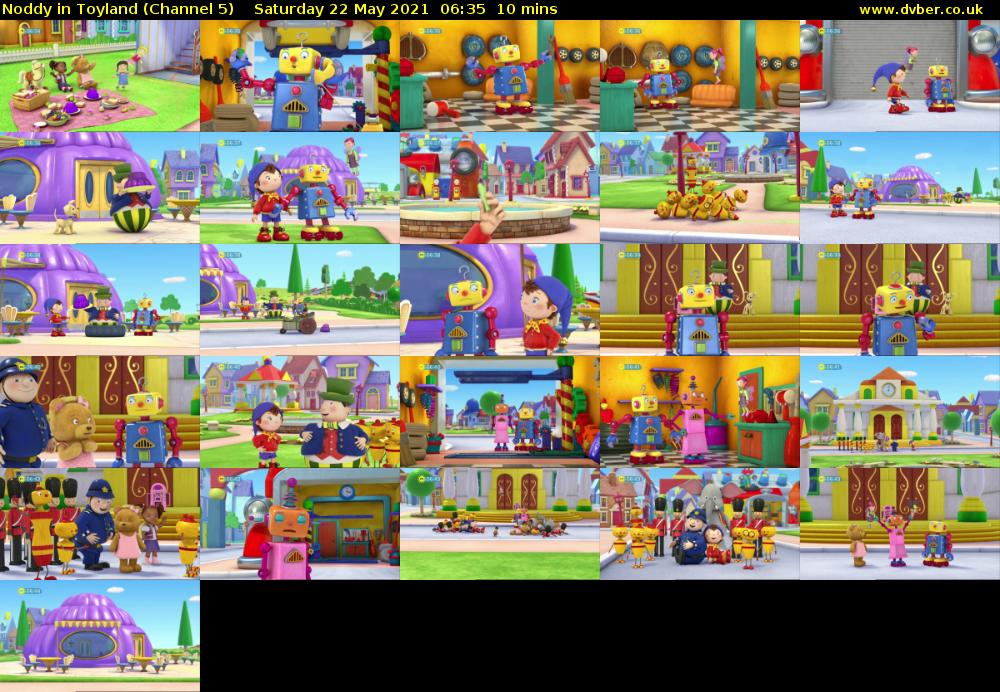 Noddy in Toyland (Channel 5) Saturday 22 May 2021 06:35 - 06:45
