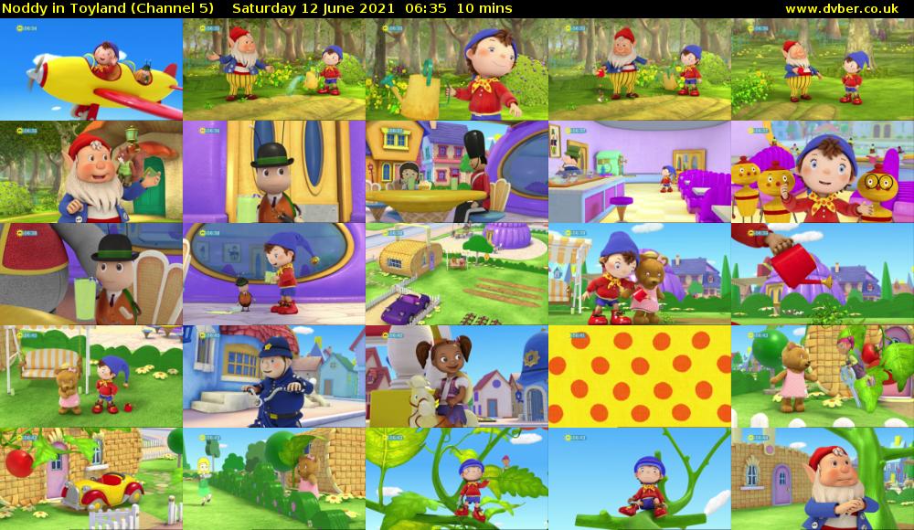 Noddy in Toyland (Channel 5) Saturday 12 June 2021 06:35 - 06:45