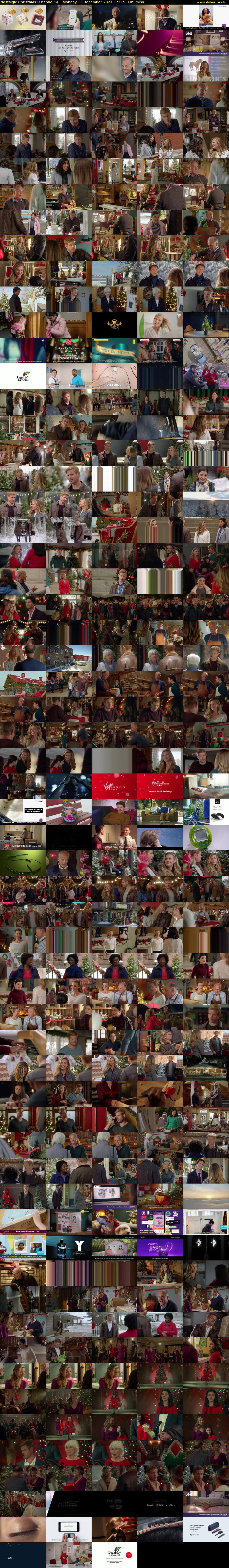 Nostalgic Christmas (Channel 5) Monday 13 December 2021 15:15 - 17:00