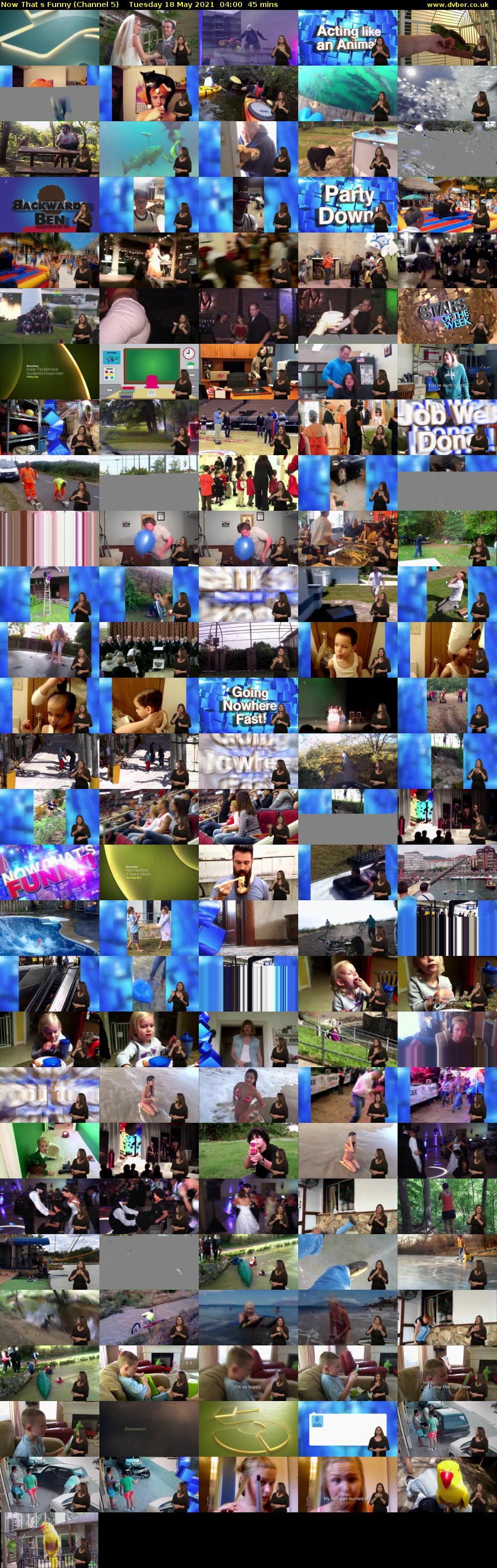 Now Thats Funny (Channel 5) Tuesday 18 May 2021 04:00 - 04:45