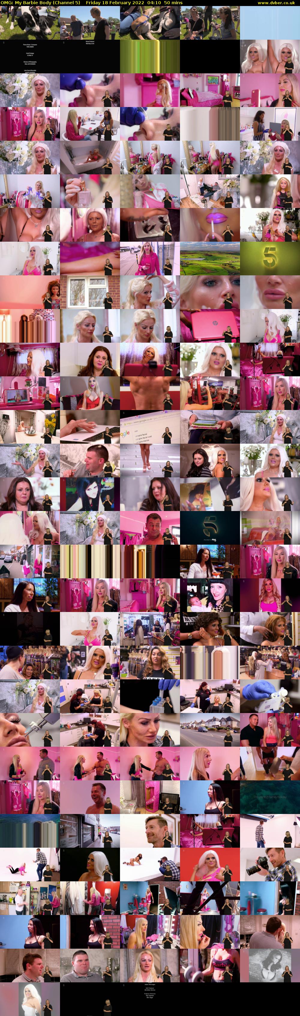 OMG: My Barbie Body (Channel 5) Friday 18 February 2022 04:10 - 05:00