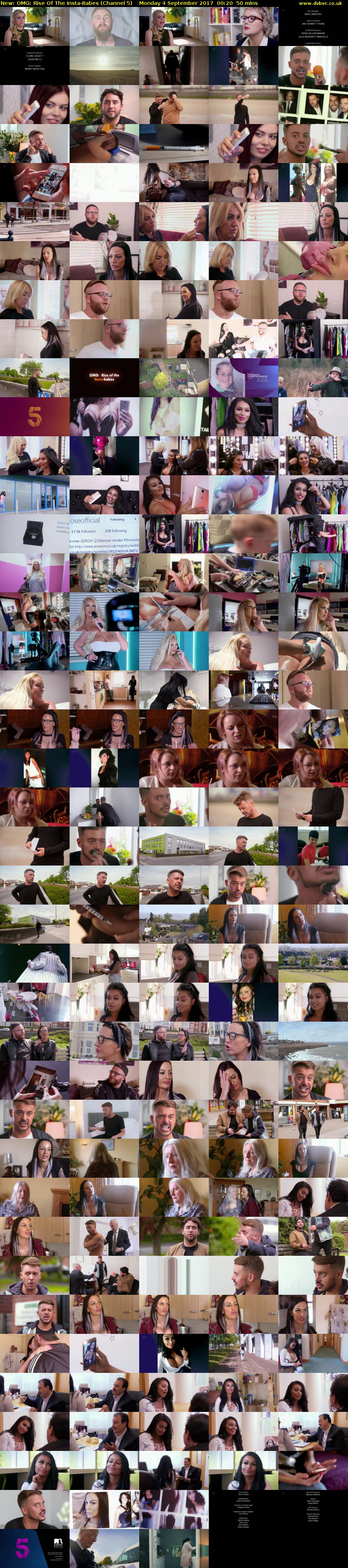OMG: Rise Of The Insta-Babes (Channel 5) Monday 4 September 2017 00:20 - 01:10