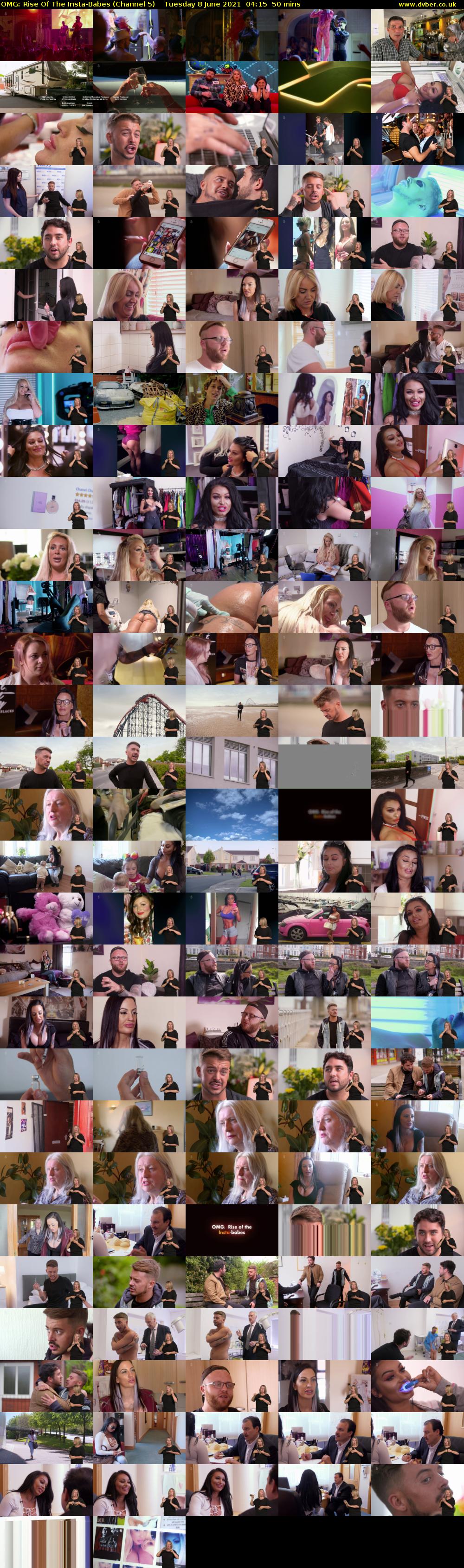 OMG: Rise Of The Insta-Babes (Channel 5) Tuesday 8 June 2021 04:15 - 05:05