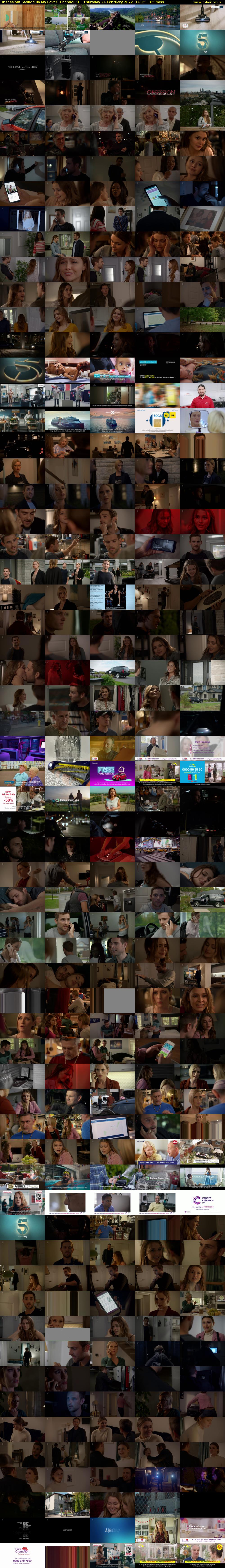 Obsession: Stalked By My Lover (Channel 5) Thursday 24 February 2022 14:15 - 16:00