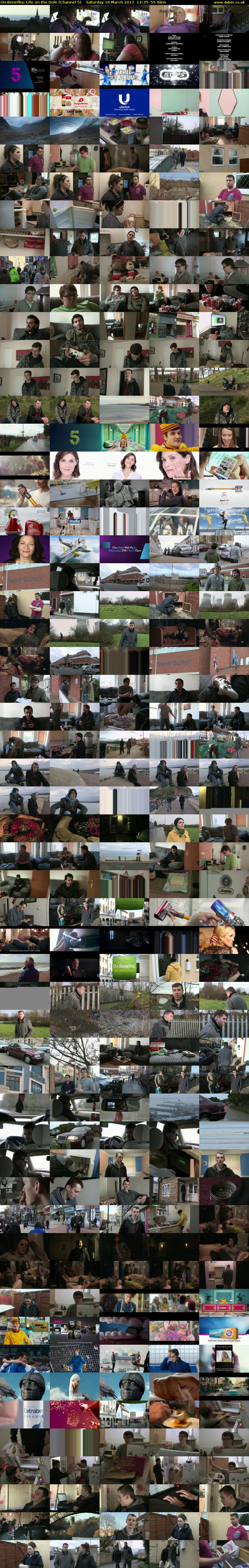 On Benefits: Life on the Dole (Channel 5) Saturday 18 March 2017 12:35 - 13:30
