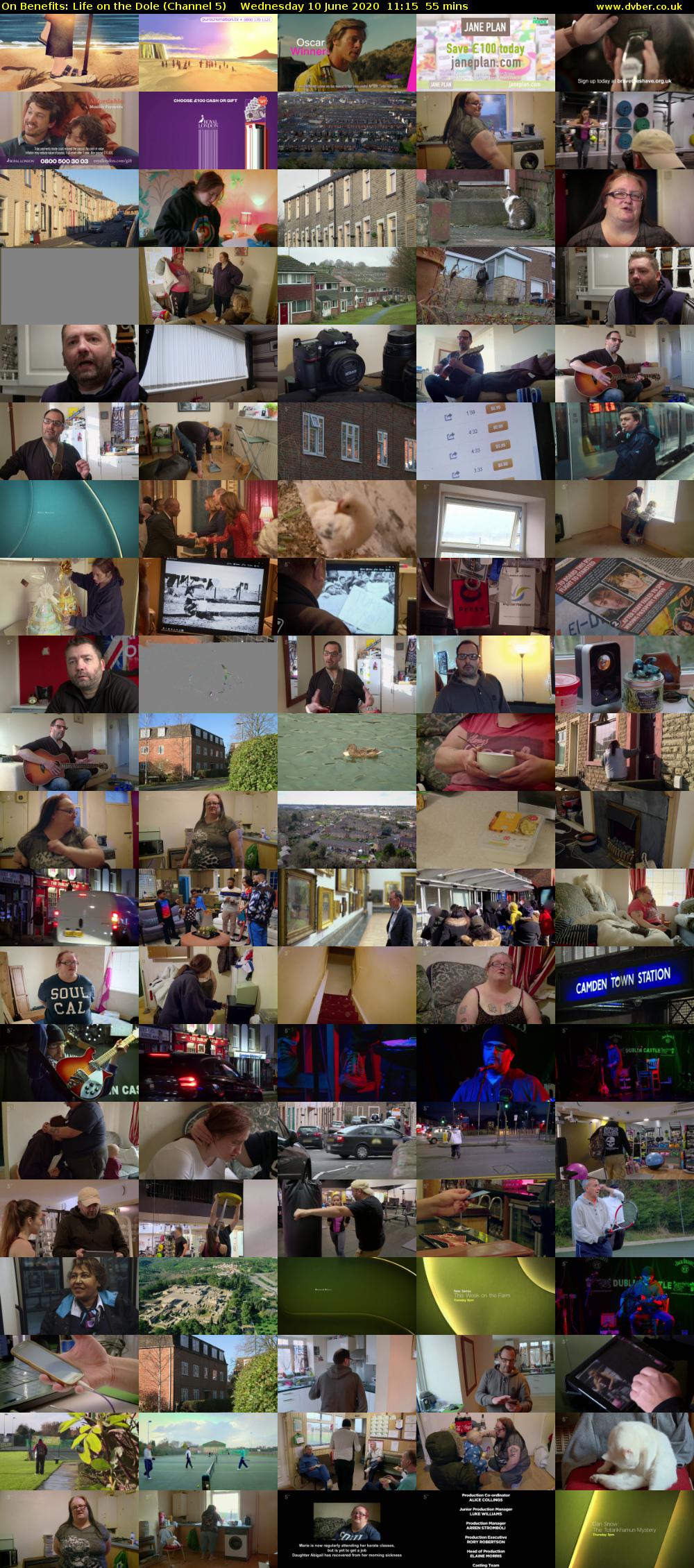 On Benefits: Life on the Dole (Channel 5) Wednesday 10 June 2020 11:15 - 12:10