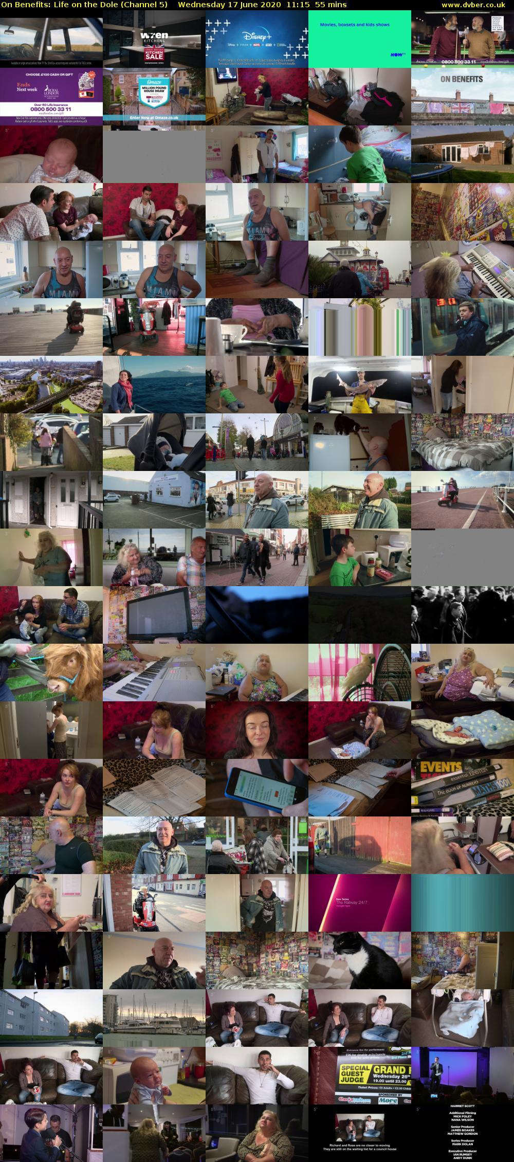 On Benefits: Life on the Dole (Channel 5) Wednesday 17 June 2020 11:15 - 12:10
