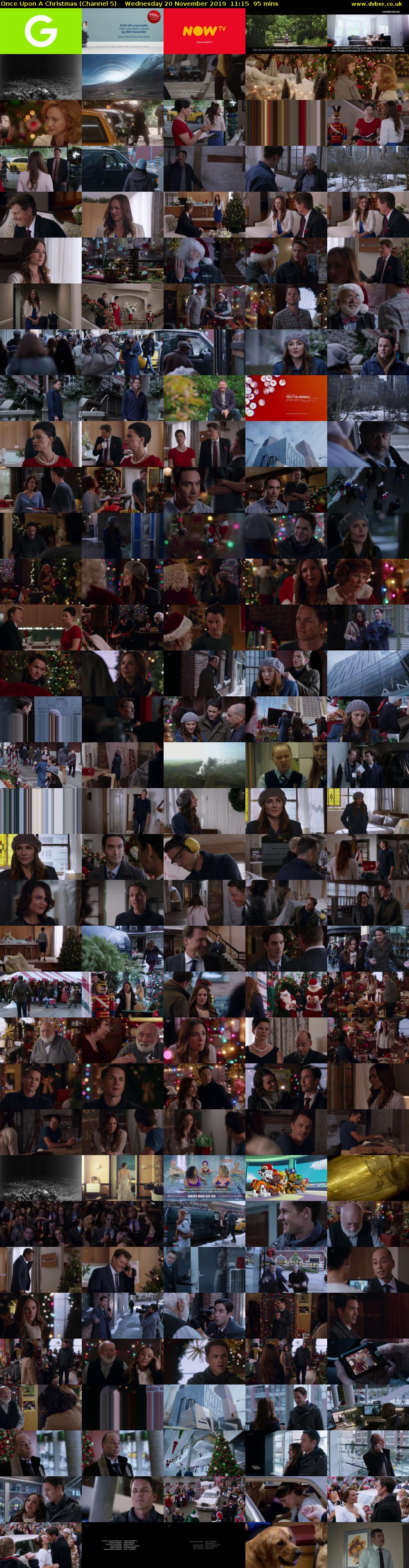 Once Upon A Christmas (Channel 5) Wednesday 20 November 2019 11:15 - 12:50