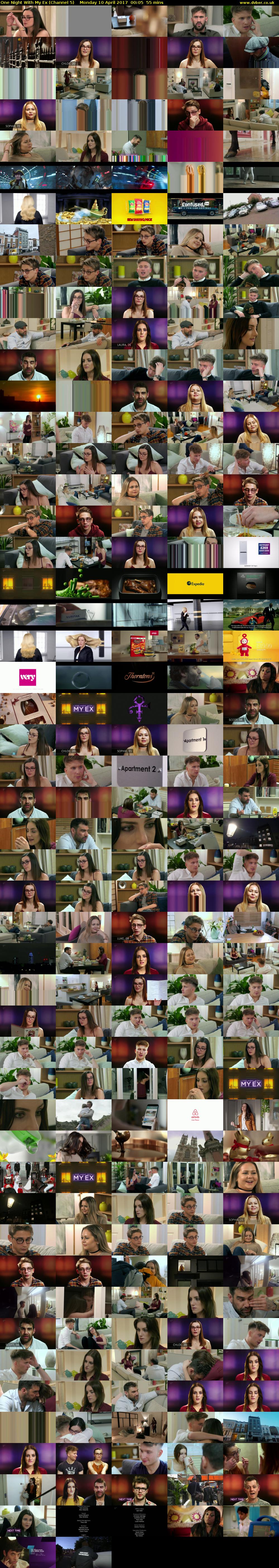 One Night With My Ex (Channel 5) Monday 10 April 2017 00:05 - 01:00