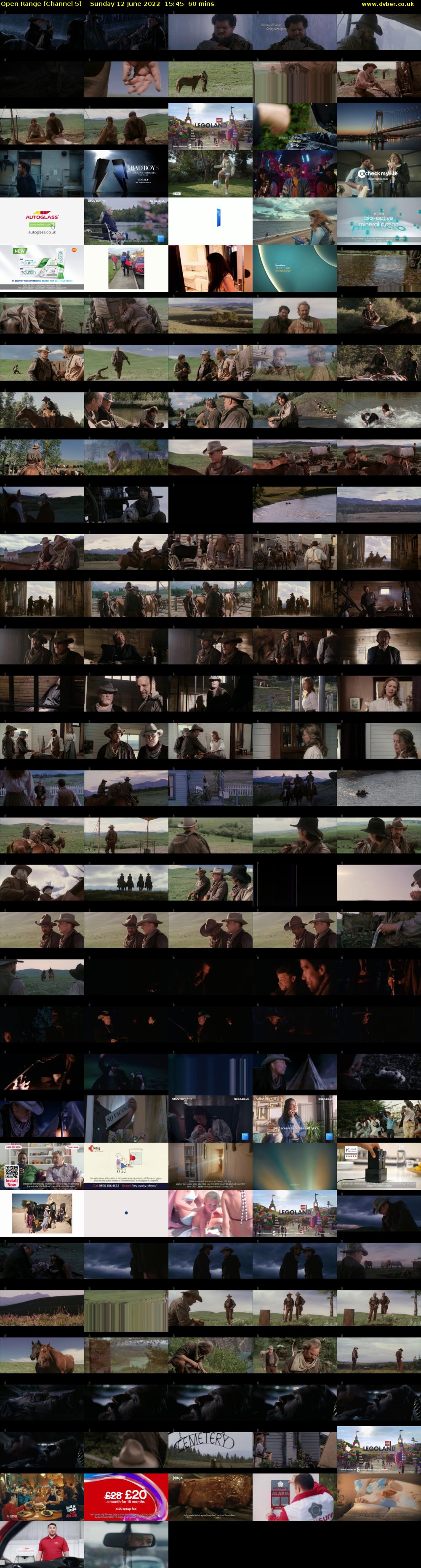 Open Range (Channel 5) Sunday 12 June 2022 15:45 - 16:45