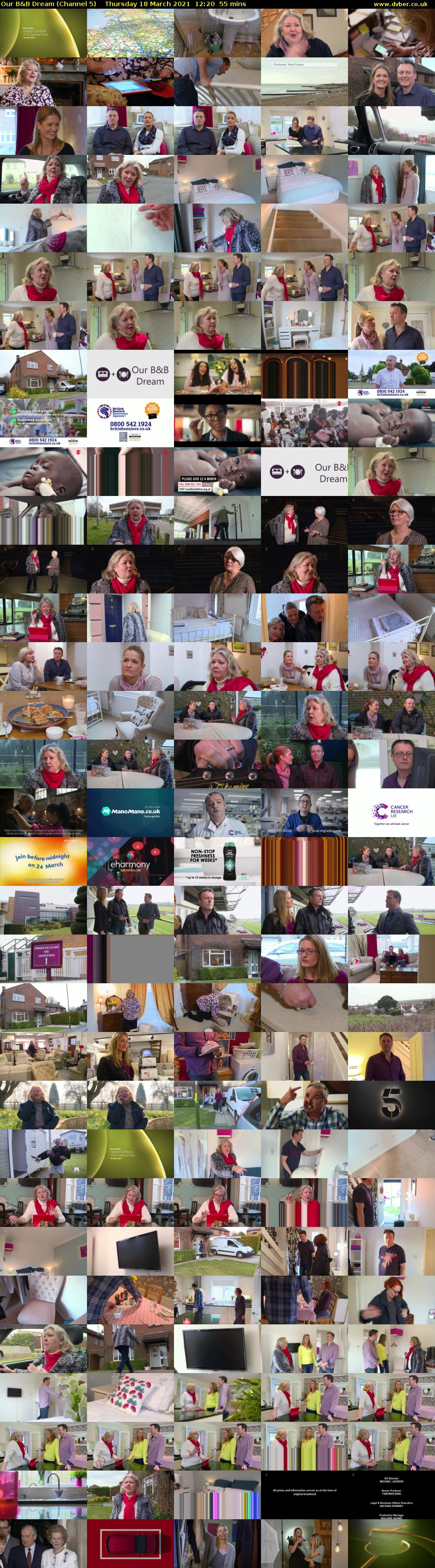Our B&B Dream (Channel 5) Thursday 18 March 2021 12:20 - 13:15