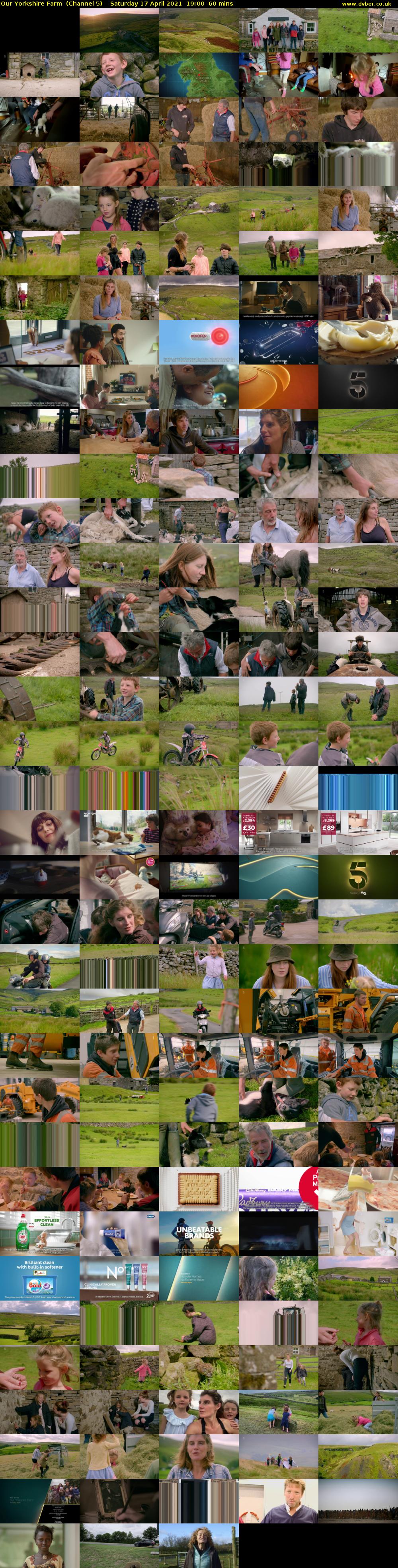 Our Yorkshire Farm  (Channel 5) Saturday 17 April 2021 19:00 - 20:00