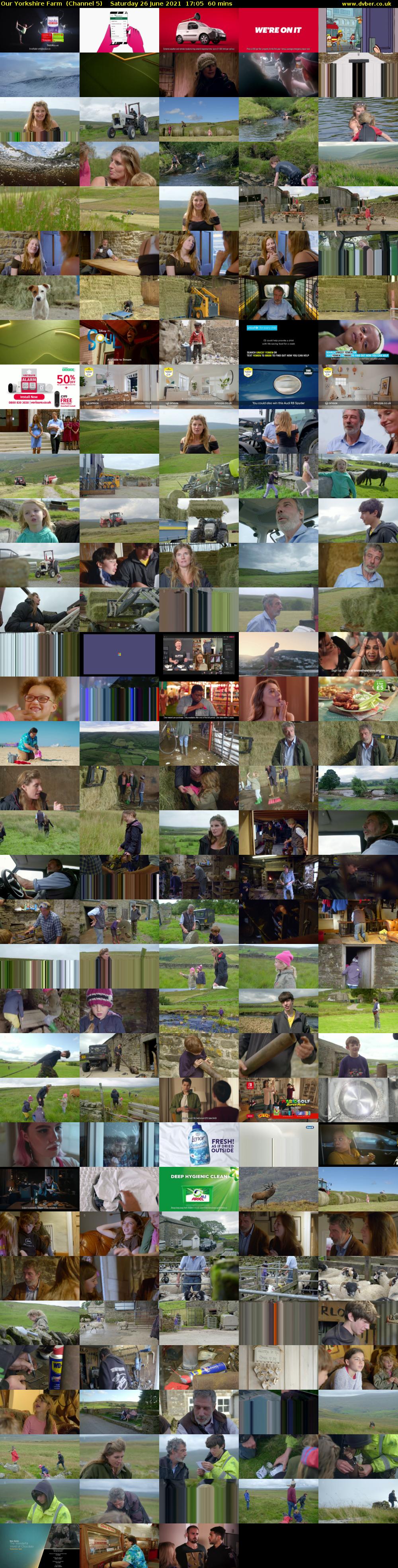 Our Yorkshire Farm  (Channel 5) Saturday 26 June 2021 17:05 - 18:05