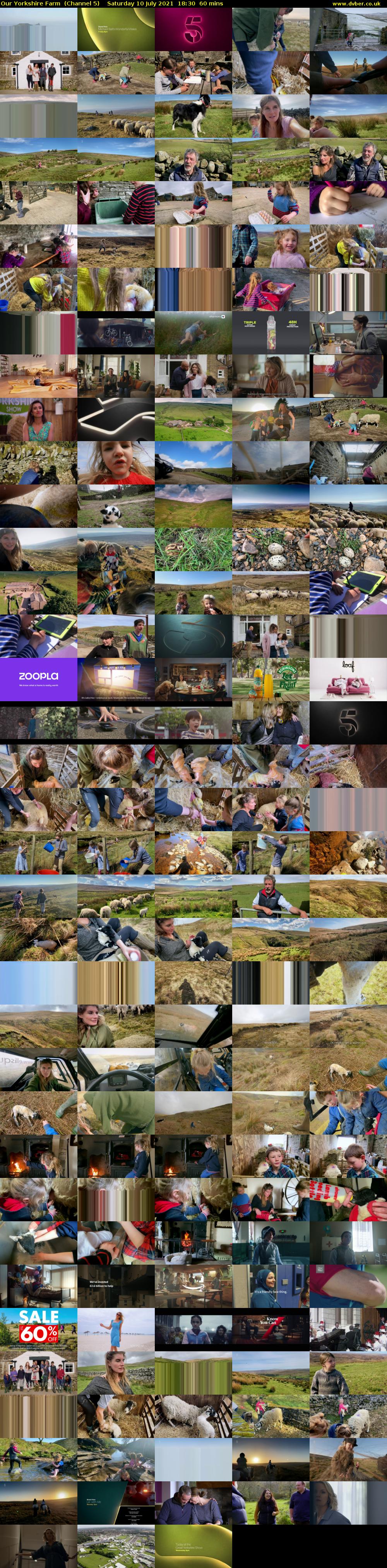 Our Yorkshire Farm  (Channel 5) Saturday 10 July 2021 18:30 - 19:30