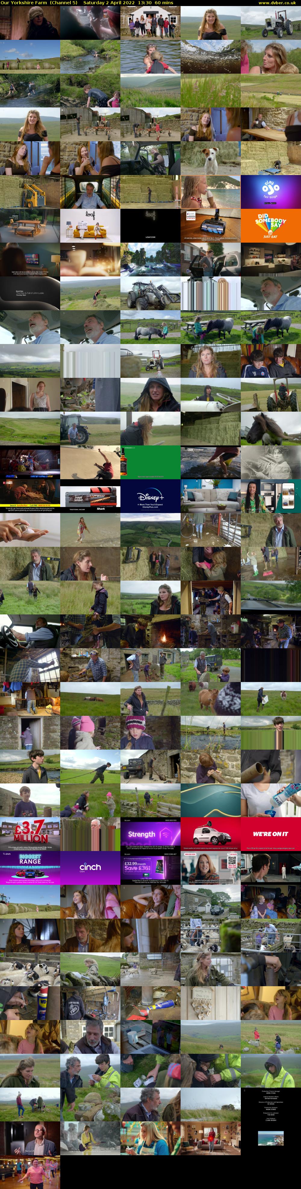 Our Yorkshire Farm  (Channel 5) Saturday 2 April 2022 13:30 - 14:30