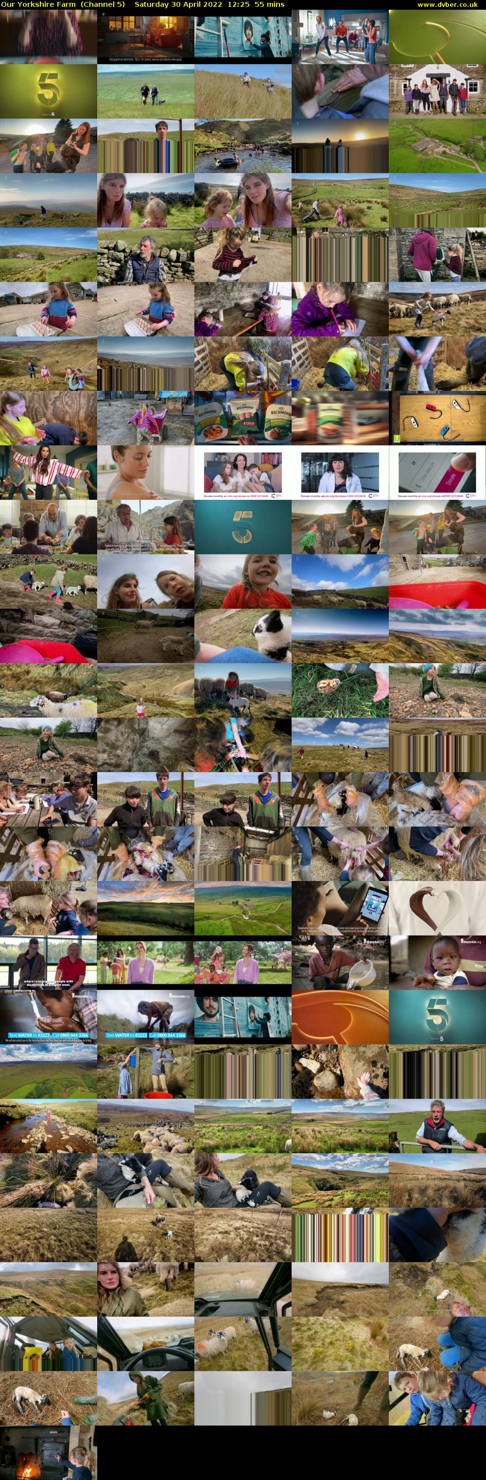 Our Yorkshire Farm  (Channel 5) Saturday 30 April 2022 12:25 - 13:20