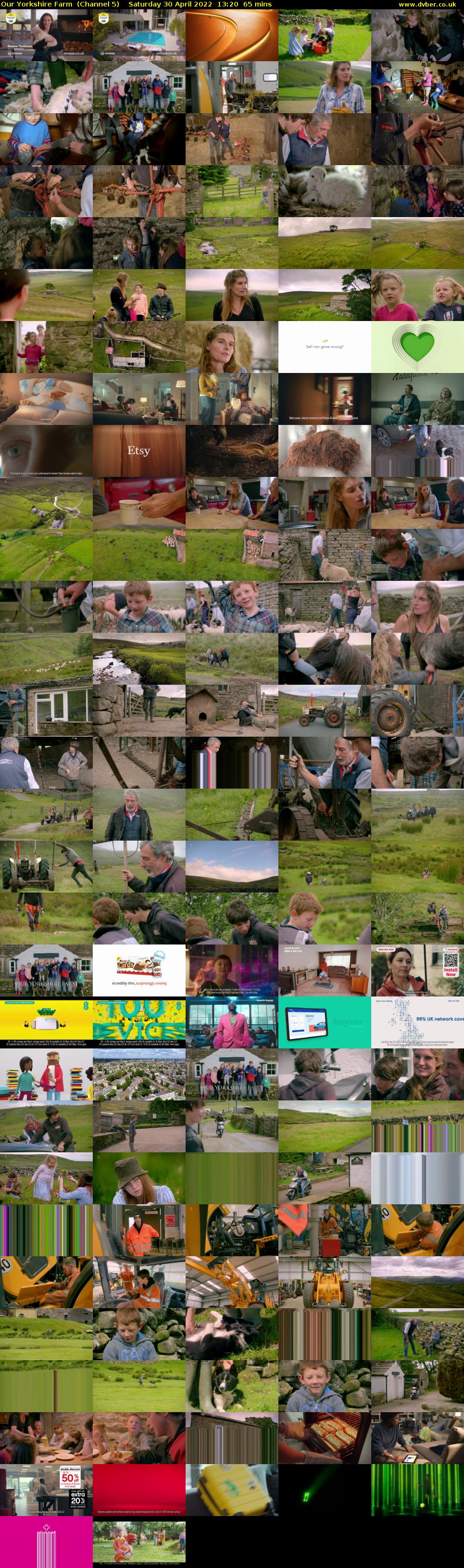 Our Yorkshire Farm  (Channel 5) Saturday 30 April 2022 13:20 - 14:25
