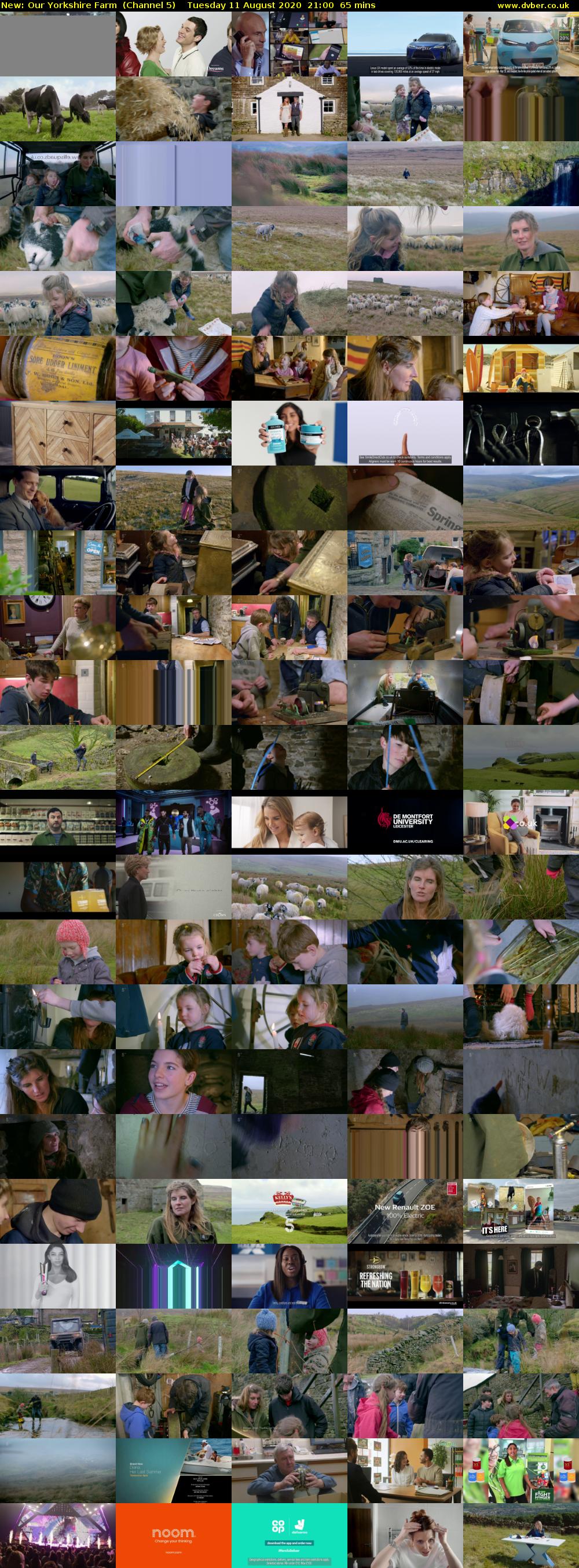 Our Yorkshire Farm (Channel 5) Tuesday 11 August 2020 21:00 - 22:05