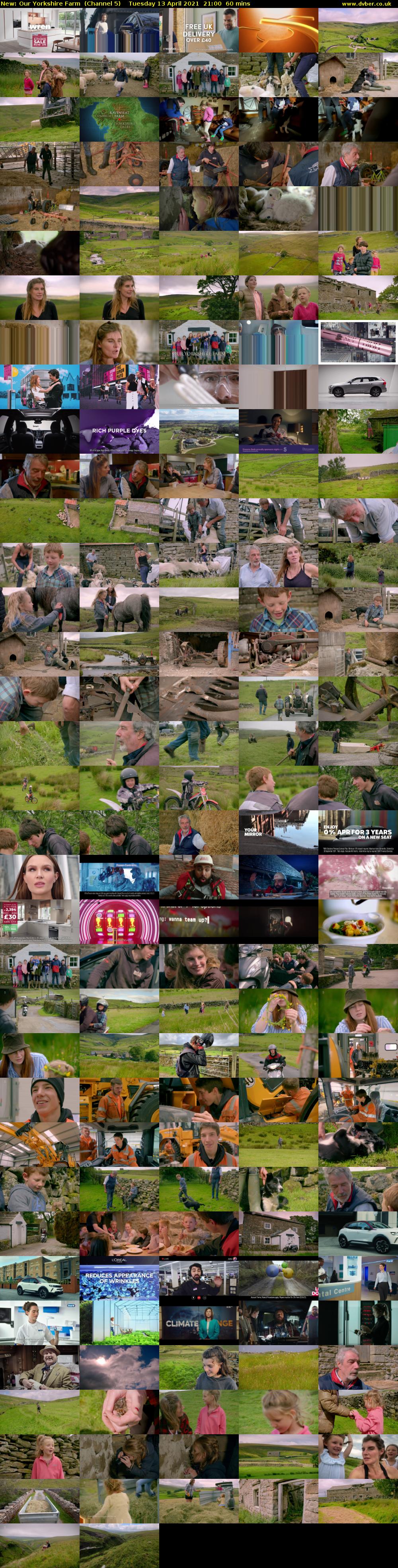 Our Yorkshire Farm (Channel 5) Tuesday 13 April 2021 21:00 - 22:00