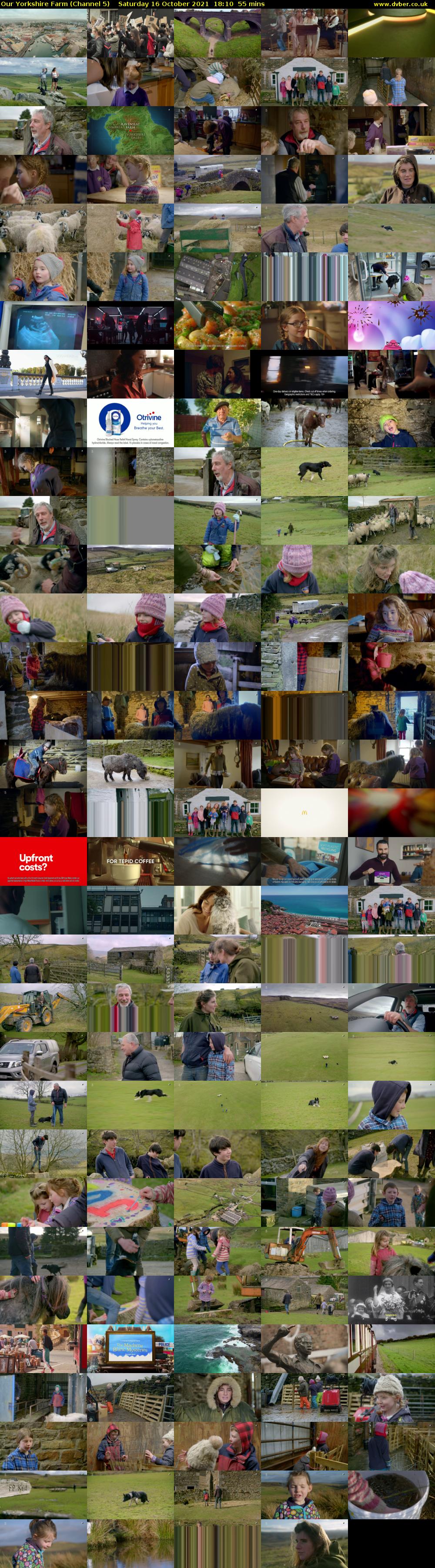 Our Yorkshire Farm (Channel 5) Saturday 16 October 2021 18:10 - 19:05