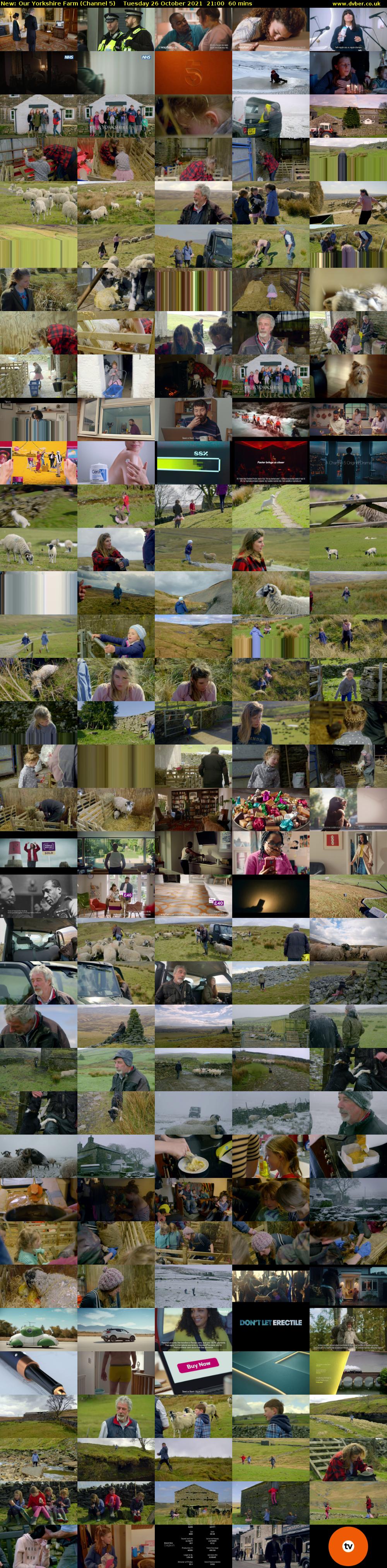 Our Yorkshire Farm (Channel 5) Tuesday 26 October 2021 21:00 - 22:00