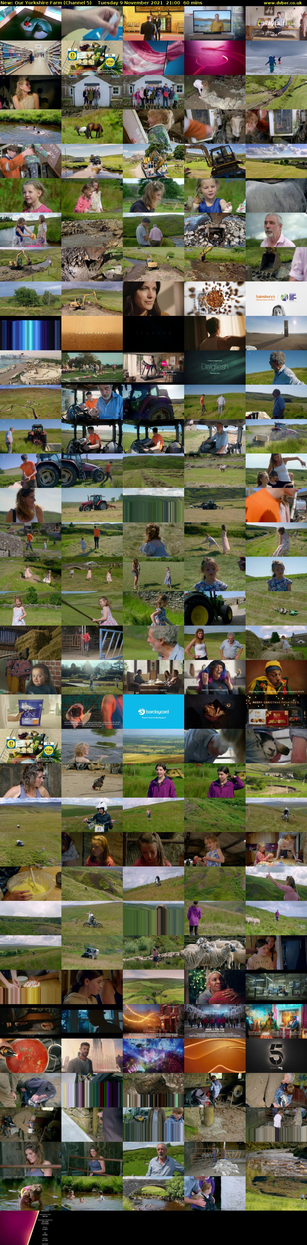 Our Yorkshire Farm (Channel 5) Tuesday 9 November 2021 21:00 - 22:00