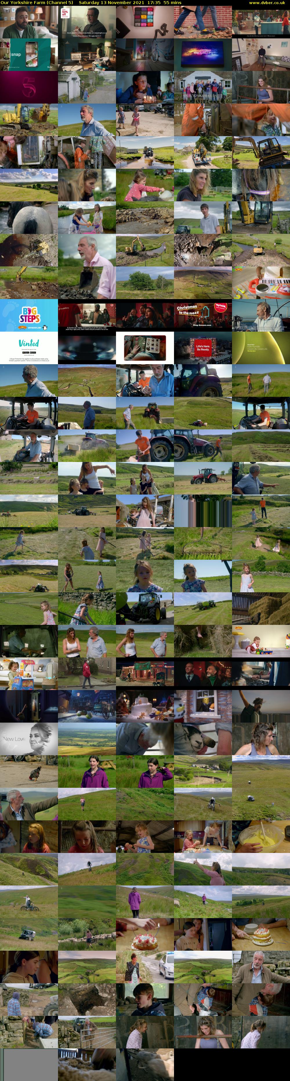 Our Yorkshire Farm (Channel 5) Saturday 13 November 2021 17:35 - 18:30