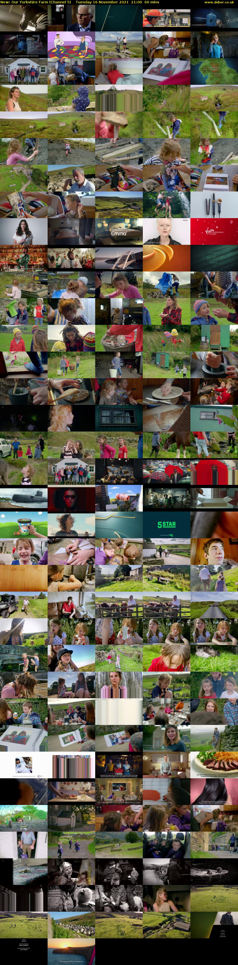 Our Yorkshire Farm (Channel 5) Tuesday 16 November 2021 21:00 - 22:00