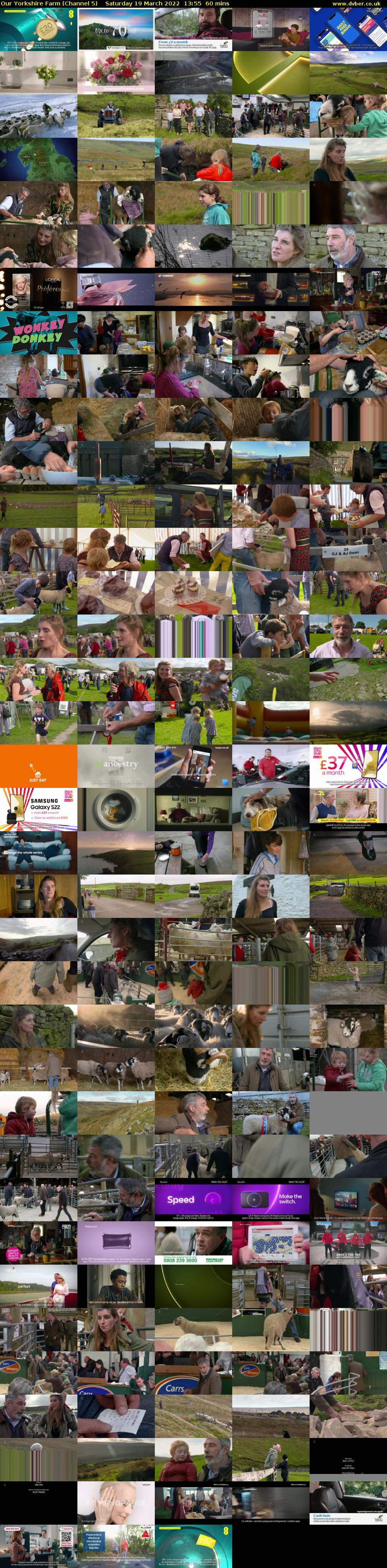 Our Yorkshire Farm (Channel 5) Saturday 19 March 2022 13:55 - 14:55