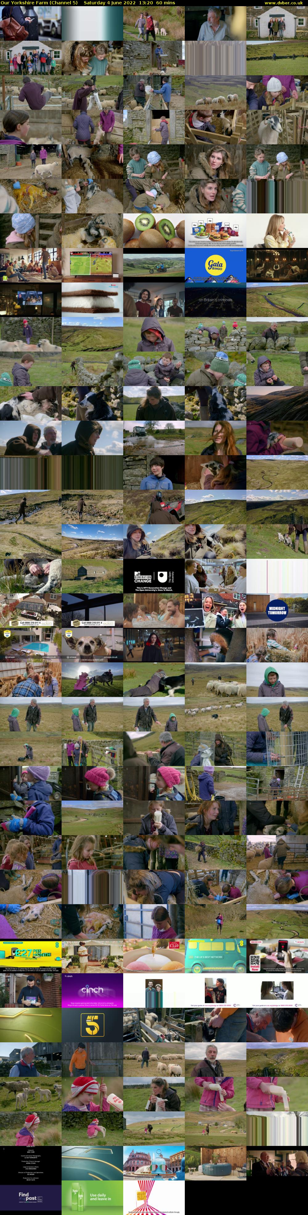 Our Yorkshire Farm (Channel 5) Saturday 4 June 2022 13:20 - 14:20