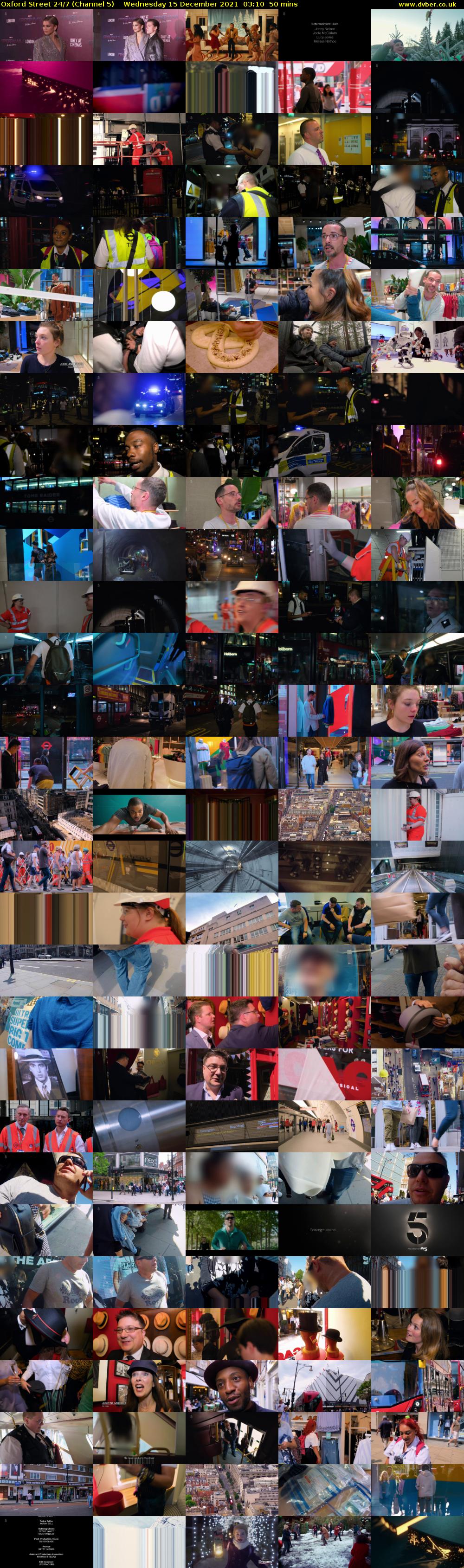 Oxford Street 24/7 (Channel 5) Wednesday 15 December 2021 03:10 - 04:00