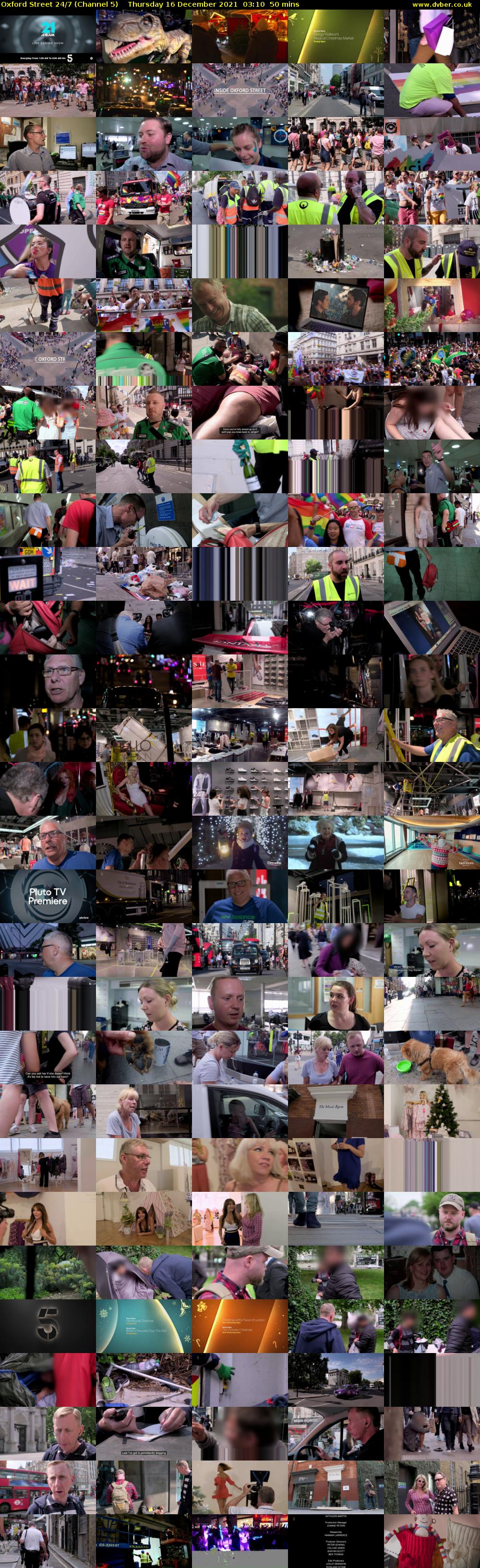 Oxford Street 24/7 (Channel 5) Thursday 16 December 2021 03:10 - 04:00