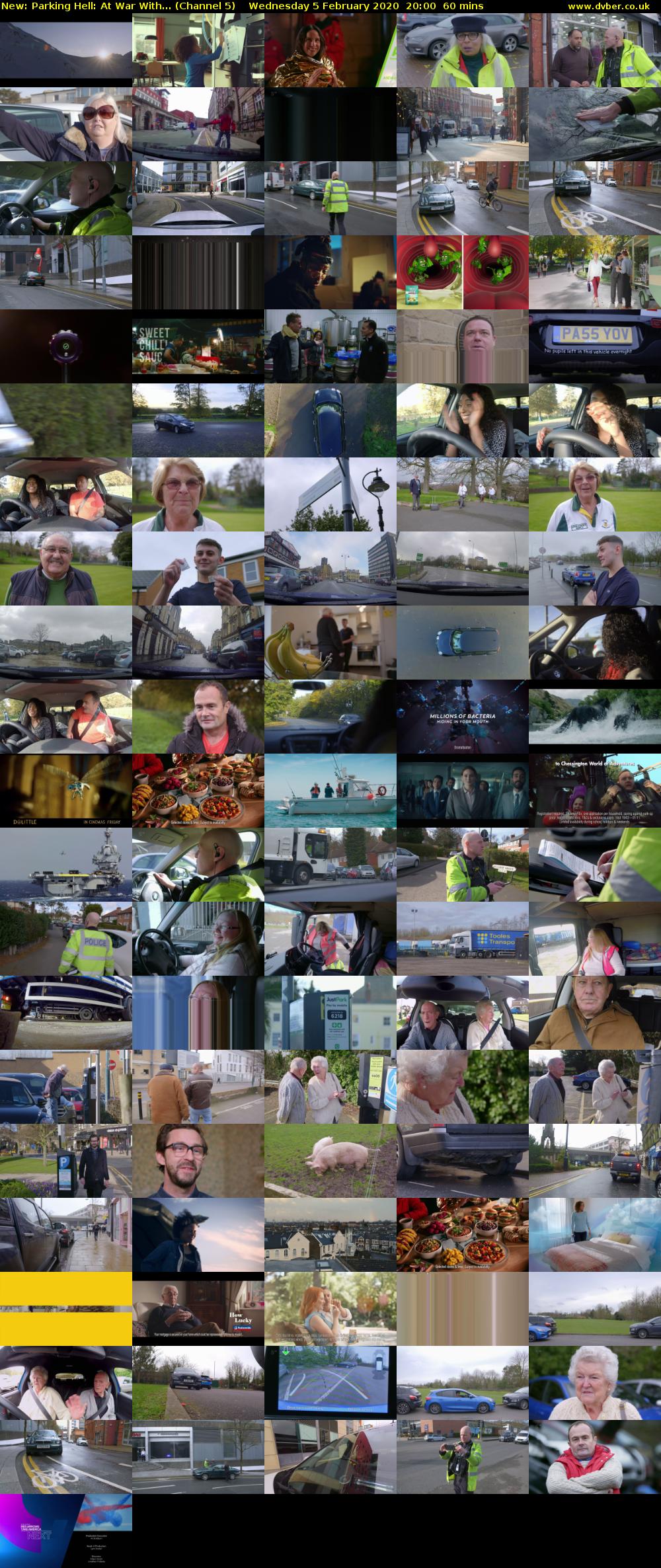 Parking Hell: At War With... (Channel 5) Wednesday 5 February 2020 20:00 - 21:00